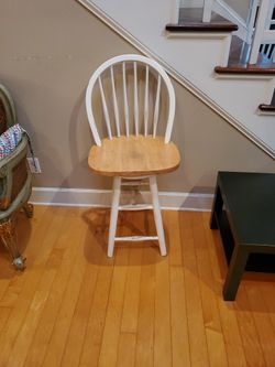 Wool Bar Stools - 3 Of Them
