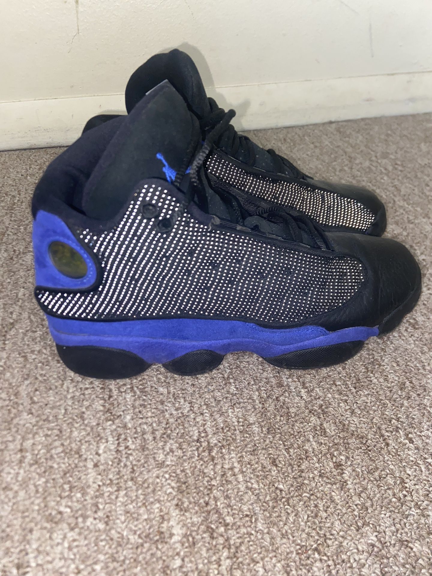 Jordan 13 Retro Black Hyper Royal (GS)