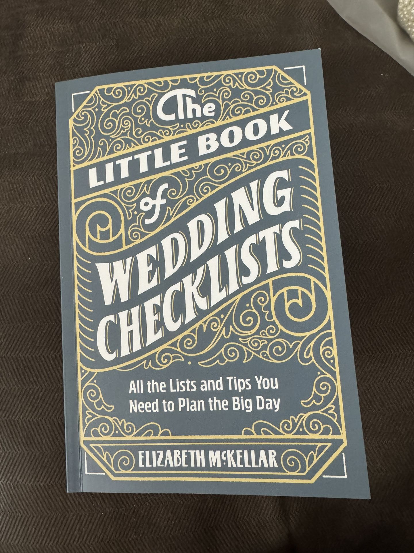 Wedding Checklist Book