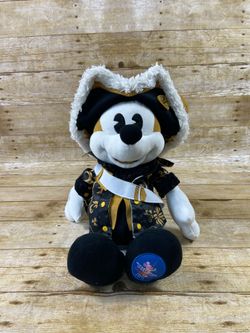 Disney World 50th Mickey Mouse Main Attraction Pirates of the Caribbean Plush