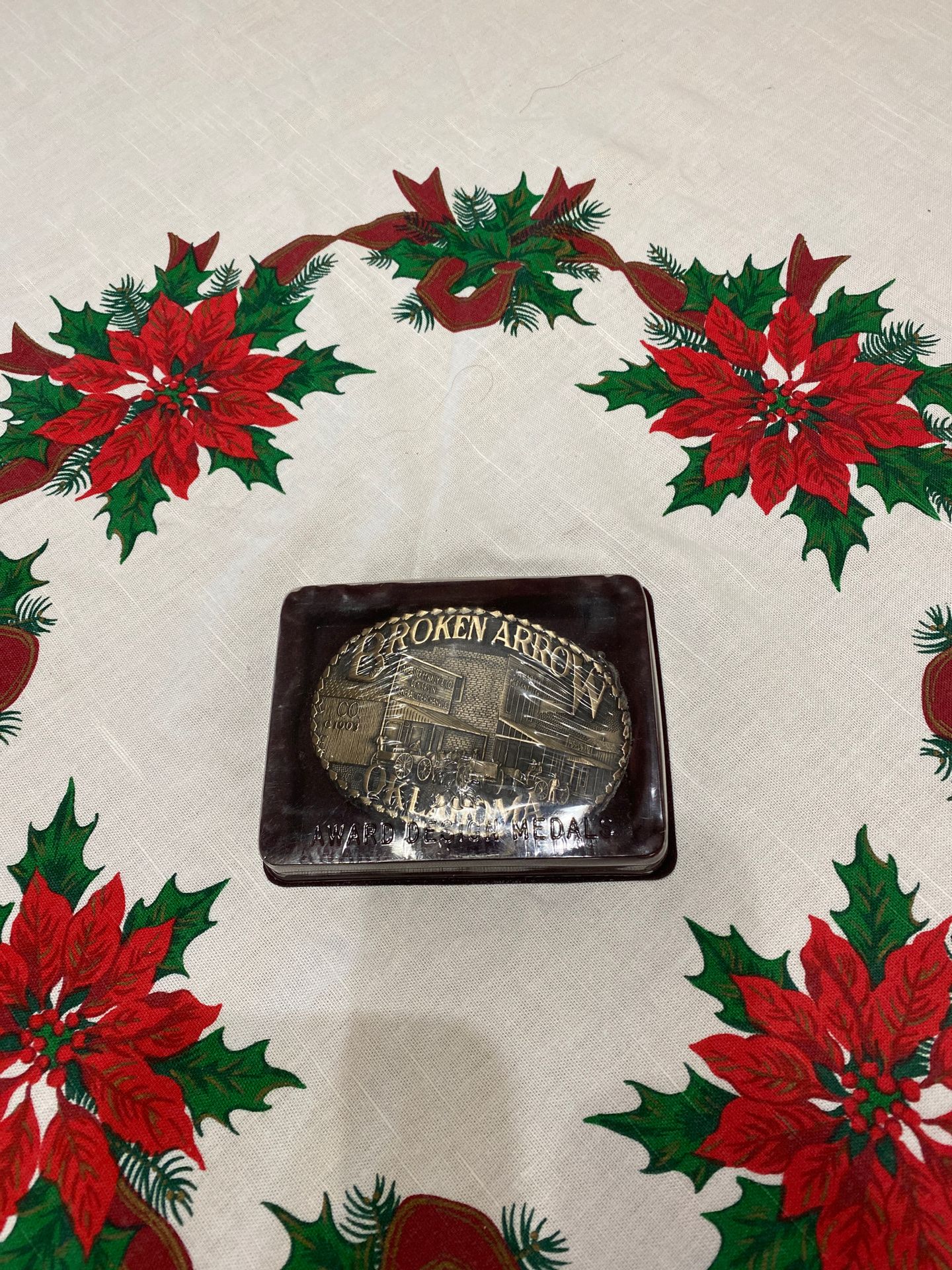 Broken Arrow Belt Buckle