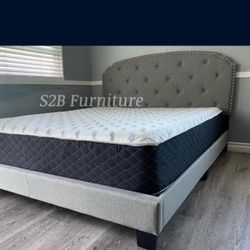 Full Grey Burlap With Ortho Matres!!