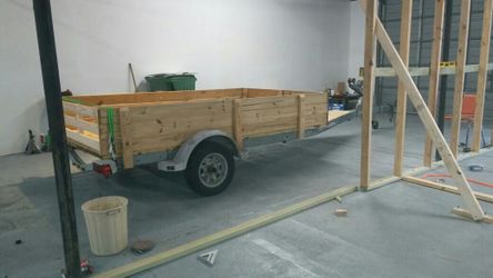 Custom 6x11 utility trailer
