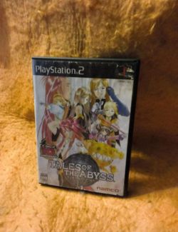 Japanese PS2 video game tales of the abyss 10th anniversary works great.