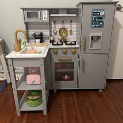 Kids Play Kitchen Set