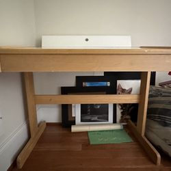Secretary Desk With Storage Compartment 