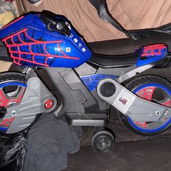 Spider man electric bike