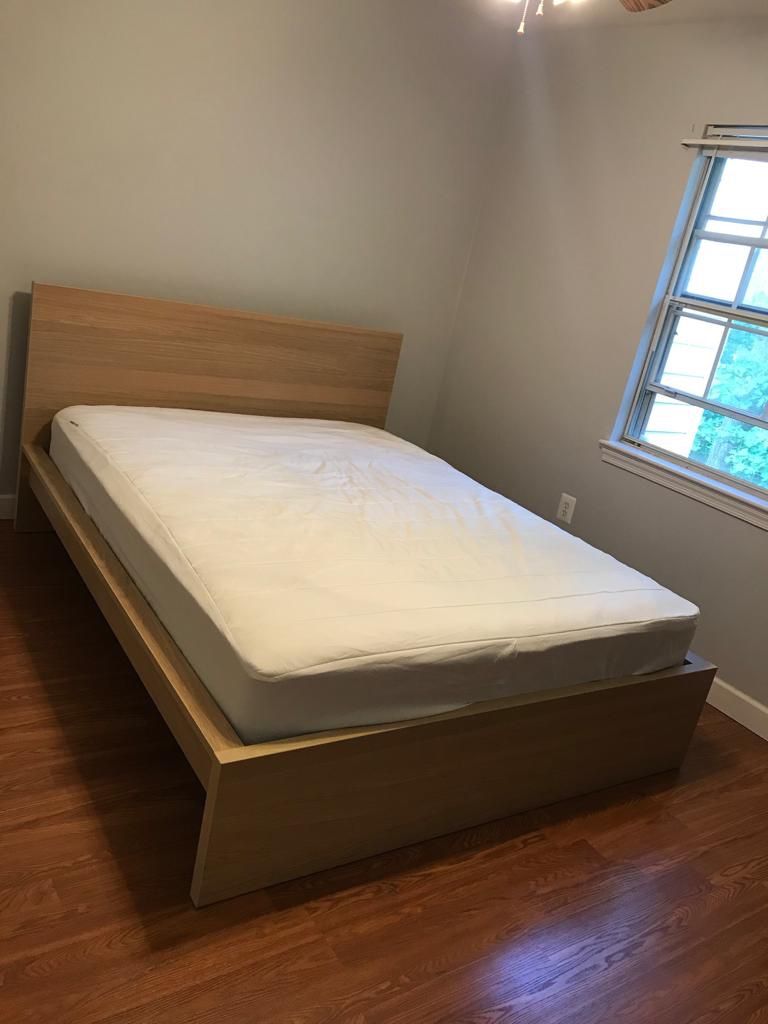 Ikea Queen bed and mattress
