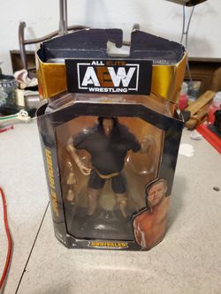 AEW WRESTLING  JACK HAGER ACTION  FIGURE