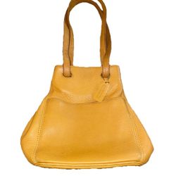Coach Sonoma 4923 Vintage Small Petite Light Tan Pebbled Leather Shoulder Bag
