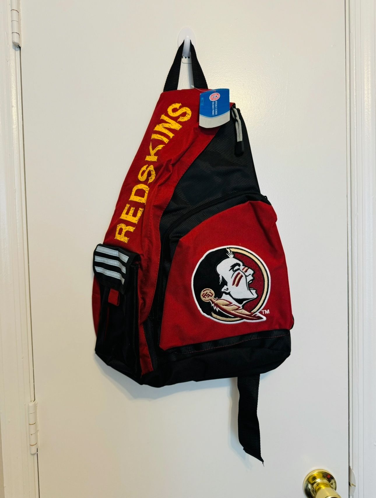 Florida State RedSkins sling backpack, crossbody bag New