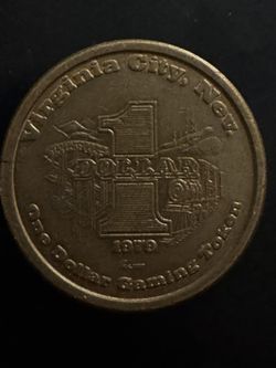 Red Garter Saloon, Virginia City token from 1979