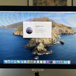 Apple Imac Late 2013 Intel I5 2.9 Quad Core 8GB Ram 1TB Hdd NVIDIA GeFore 1GB Graphics Card Catalina Installed 
