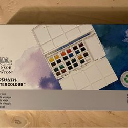 WINSOR & NEWTON Cotman WATER COLOUR TRAVEL SET