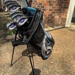 Cleveland Iron set And Callaway bag