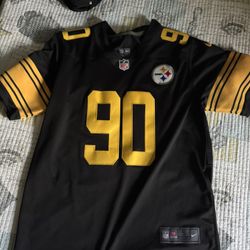 TJ Watt Pittsburgh Steelers Color Rush Jersey - Small 