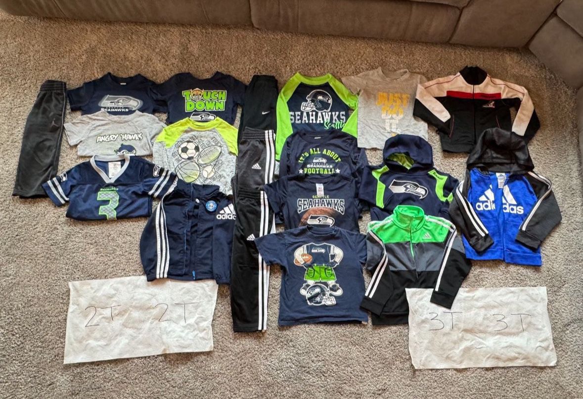 2T - 3T Boy Toddler Sports Clothing Lot