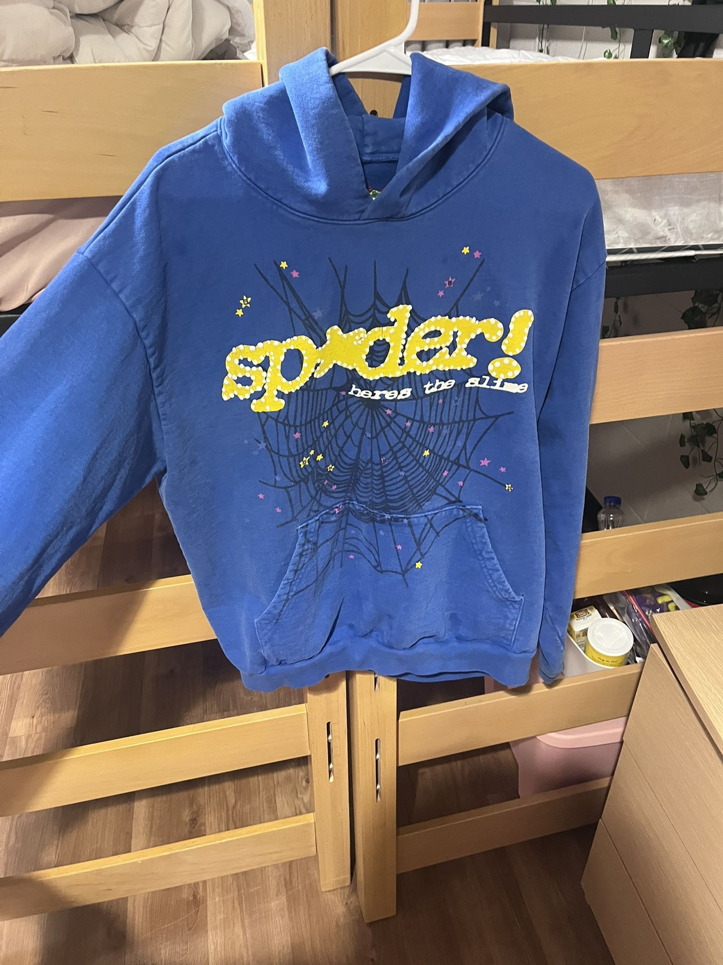 Blue Authentic Spider Hoodie