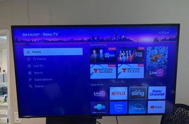 50” Sharp Roku Smart TV