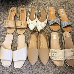 Women’s Shoes, Size 10 - All Six Pair For $50