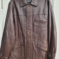 Leather Jacket Size ( M ) $50 In Bakersfield 