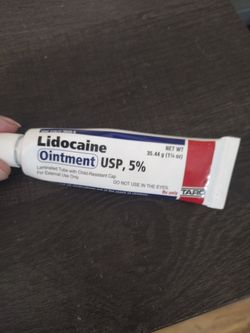 SEVERAL TUBES OF LIDOCAINE 5% OINTMENT $20++ RETAIL VALUE EACH