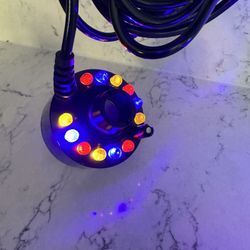 (4) Water Submersible 12-LED Light Ring, AC Adapter Included!  