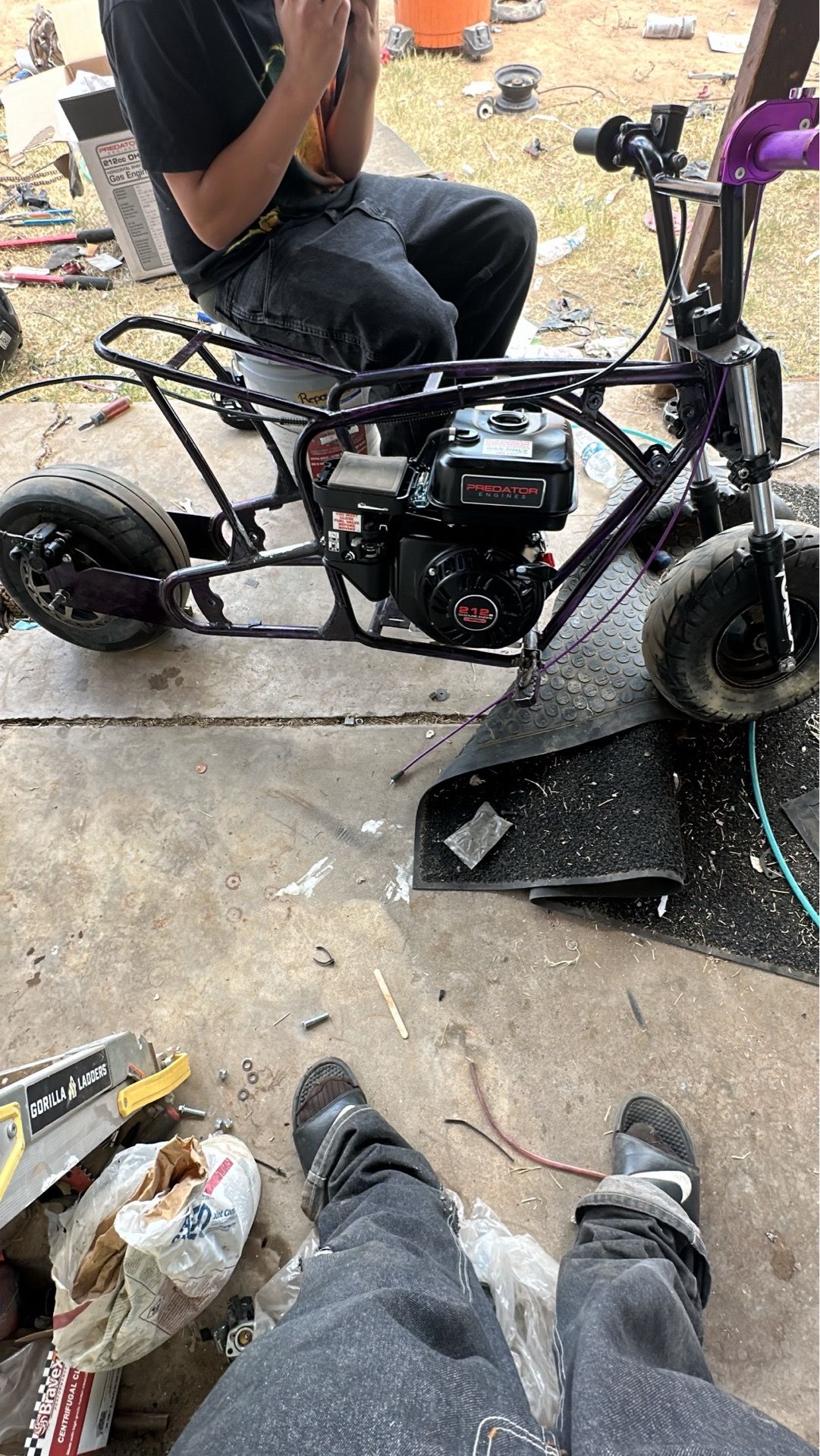 Stretch mm80 mini bike