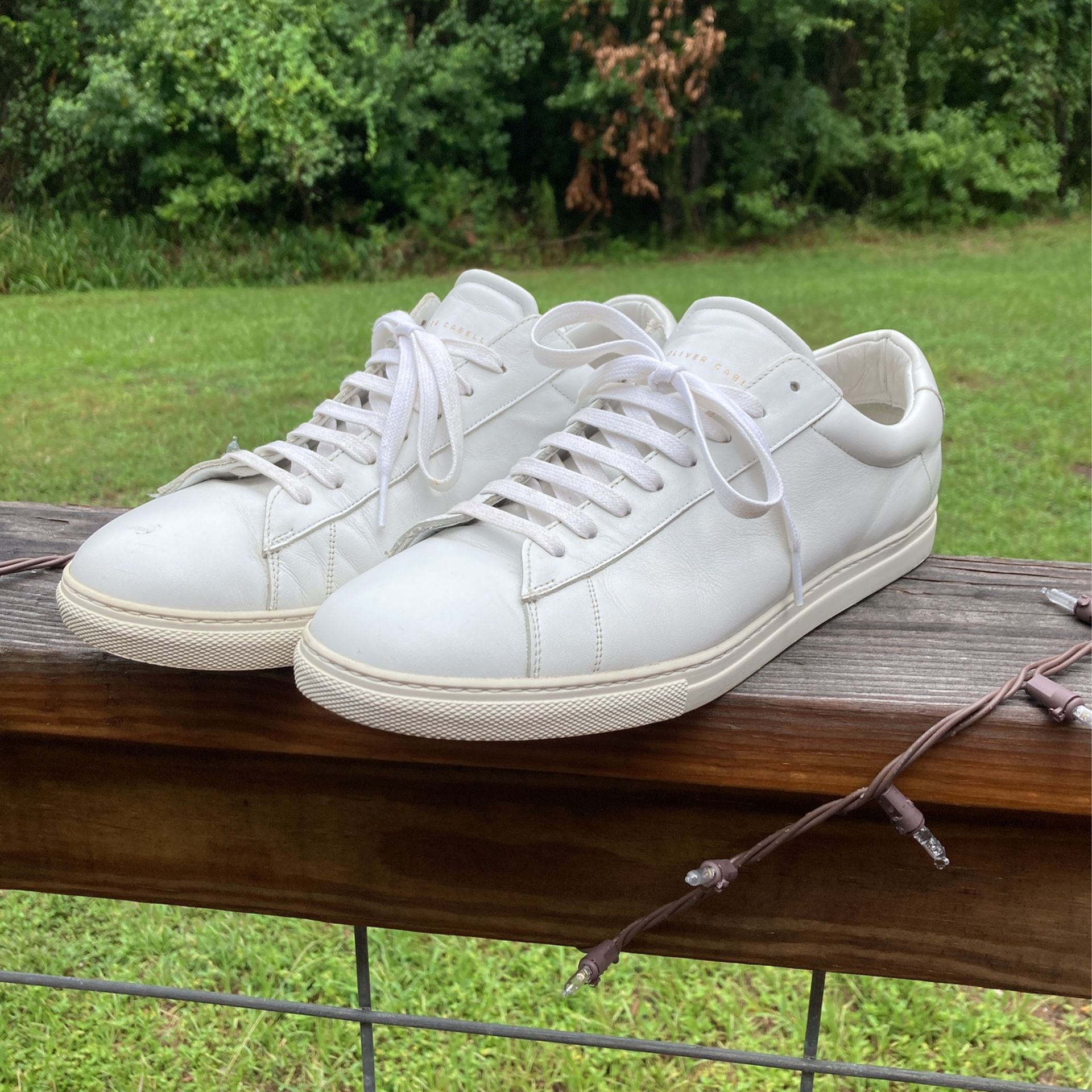 Oliver Cabell White Leather Sneaker