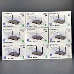 SuperBox S6 Ultra - Fully Loaded With 2000+ Channels Sports PPVs Movies Series And More