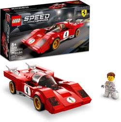 LEGO Speed Champions 1970 Ferrari 512 M #76906 – 291 Pieces (Dented Box)