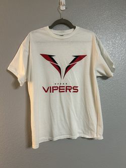 Men’s Gildan white red black graphic t shirt large