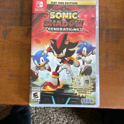 Sonic Shadow Generations On Nintendo Switch 