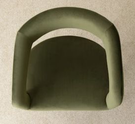 Green Velvet Accent Chair
