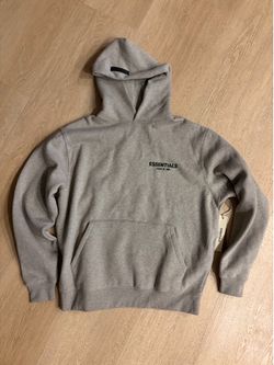 Grey essentials hoodie brand new size small