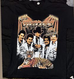 Los Tigres Del Norte Oversized Tee Large 