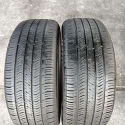 Pair of 2 kumho used tires 215/55/r18 ‼️ free instalation‼️