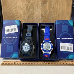 Set Of Kids Digital Watches (new)