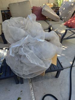 Tree net cover 15x15 approximately Preowned