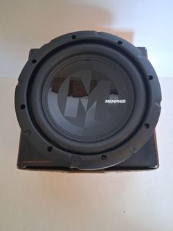 MEMPHIS ( 1 ) 8 INCH 400 WATTS 2 OR 4 OHM SRLECTABLE CAR SUBWOOFER