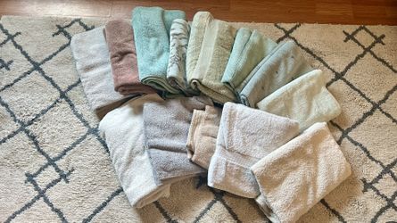 13 Quality Bath towels