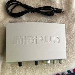 Midi Plus USB Interface With USB AtoB