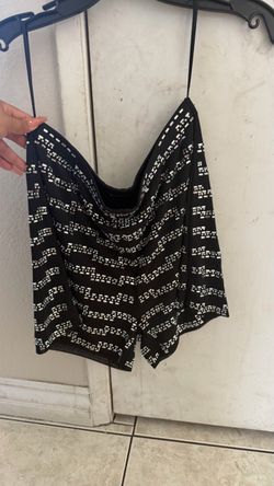 Rhinestone shorts
