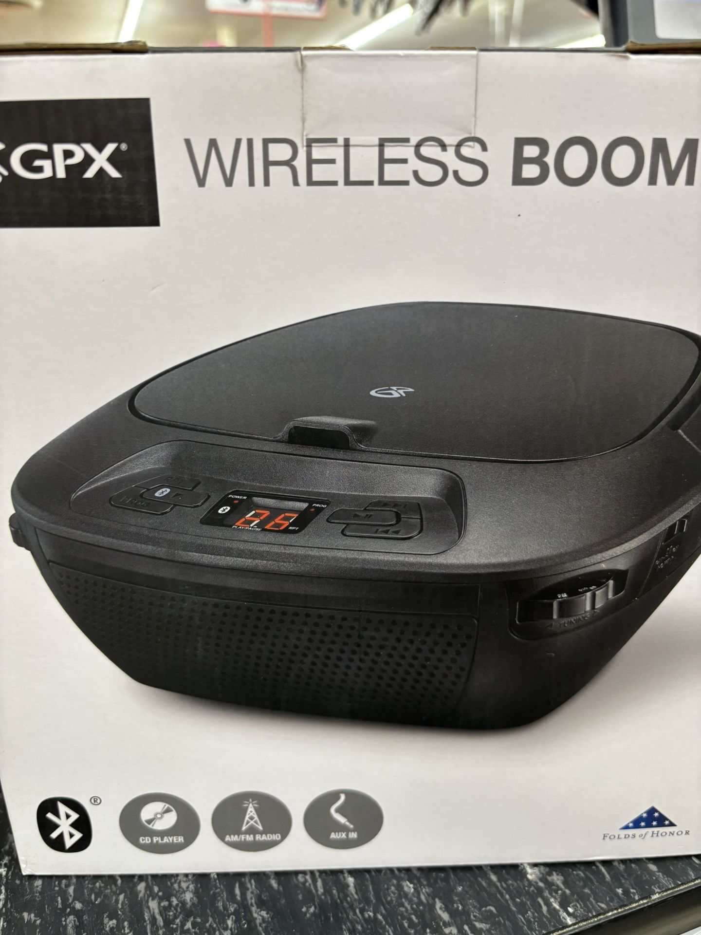 Wireless Bluetooth Boombox