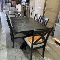 Bayside Furnishings Westen 7-Piece Dining Set