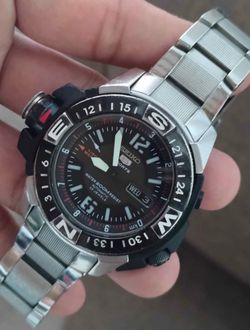 Seiko 5 Sports “Map Meter” Automatic Watch