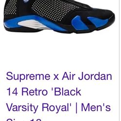 Jordan Reto 14 Supreme 