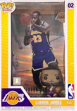 Funko Pop Trading Cards LeBron James Lakers #02