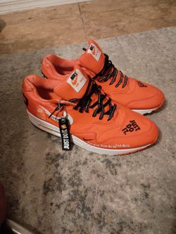 Nike Air Max Just Do It Orange Sneakers Sz 10.5
