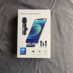 wireless microphone. 